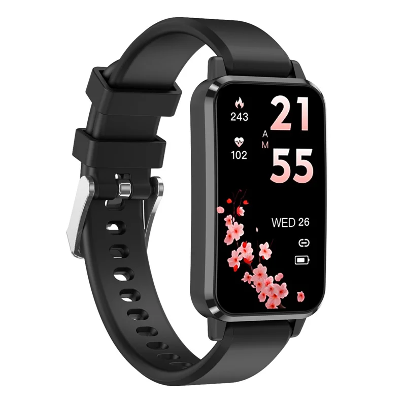 CY33 Smart Bracelet 1.47 Inch Full Touch IPS Screen Health Monitor Call Reminder Waterproof Smart Wristband - Black