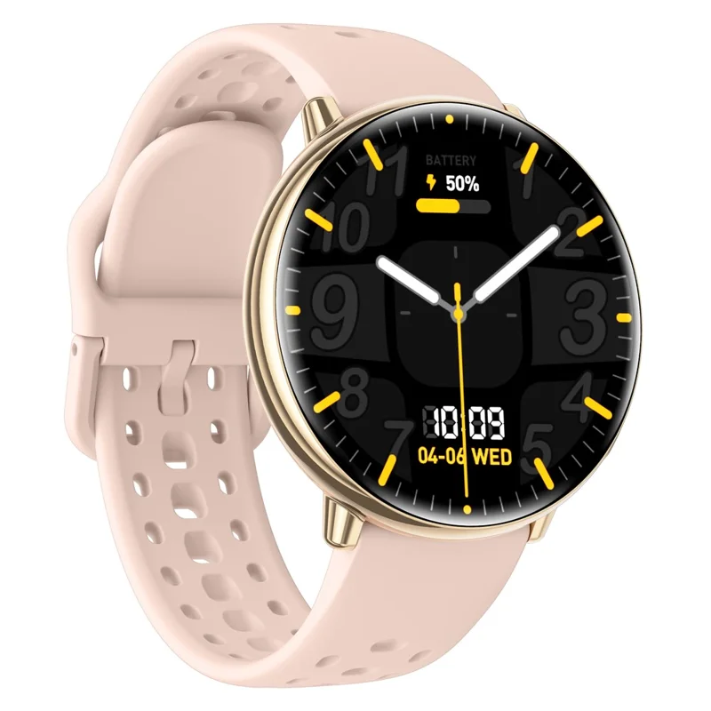 HD21 Women GPS Smartwatch Fitness Tracker Outdoor Sports Waterproof Compass Altimeter Barometer Watch - Pink