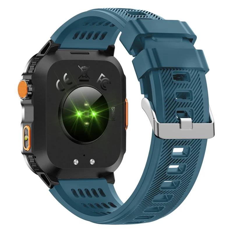 HT36 GPS Smartwatch Precise Positioning Outdoor Sports Fitness Tracker Waterproof Smart Watch - Blue