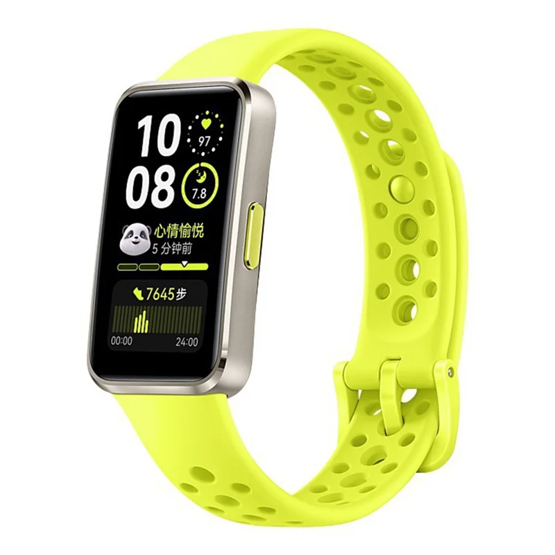 Bracelet connecté HUAWEI Band 10 1,47 pouces AMOLED Tracker de fitness Boîtier en alliage d'aluminium Surveillance de la santé Bracelet intelligent - Vert