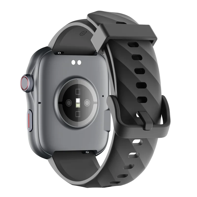 GTS10 Smartwatch de 1,95 Polegadas com Tela AMOLED HD, Monitoramento de Saúde, Chamadas Bluetooth e Rastreador de Fitness - Preto