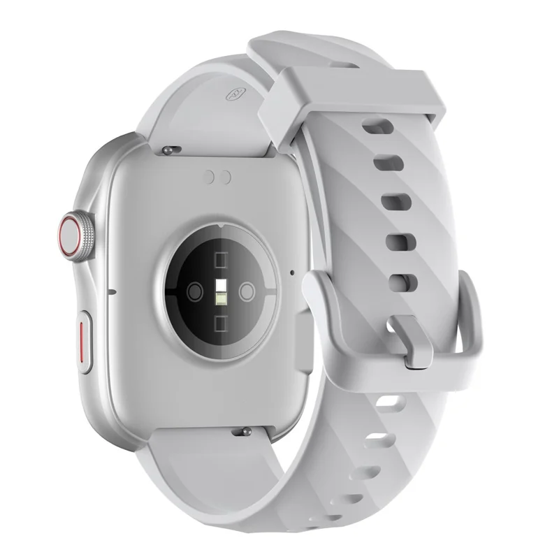 GTS10 1.95 Inch AMOLED HD Screen Smart Watch Health Monitoring Bluetooth-compatible Calling Fitness Tracker - Silver