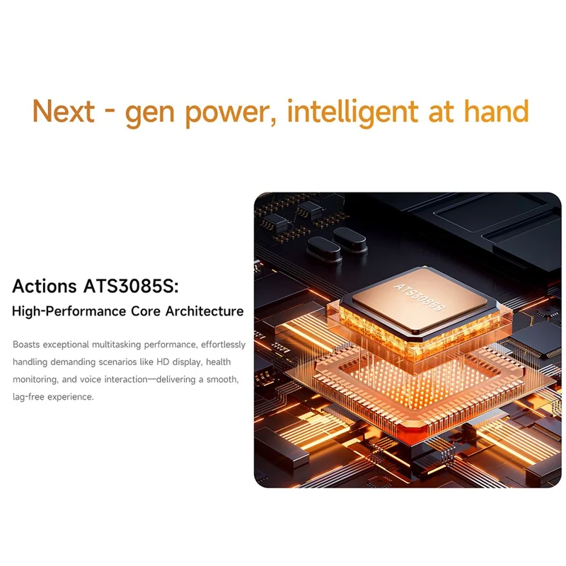 Smartwatch HD X2Mini 4GB de Almacenamiento con Reproducción de Música Local, Vídeo, Foto, Control de Salud y Reloj Deportivo - Oro