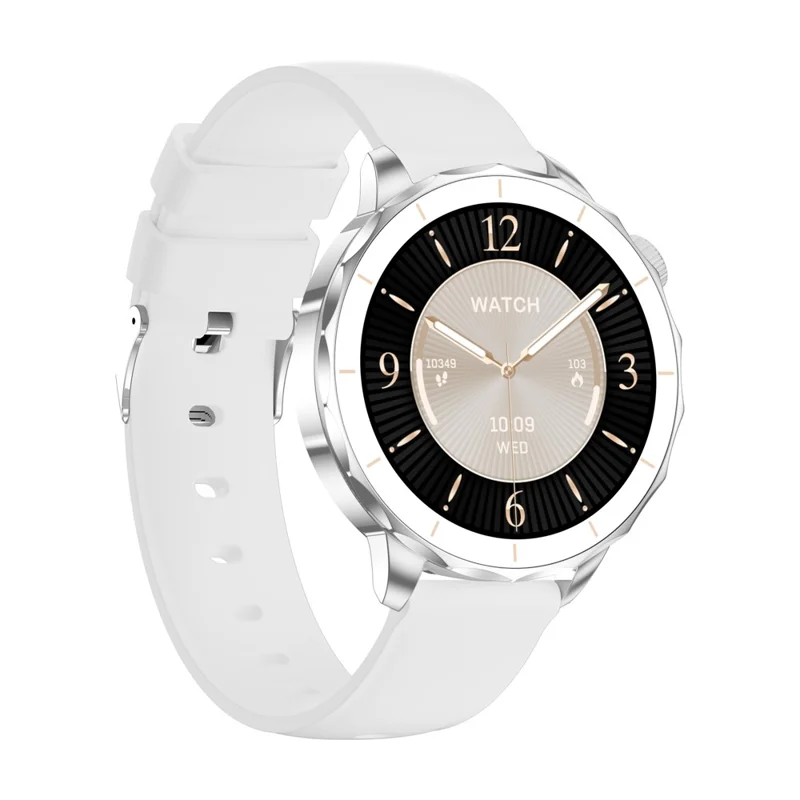Montre connectée HD X2Mini 4 Go de stockage Prise en charge de la musique locale, des vidéos, des photos, du suivi de la santé Montre de sport - Argent