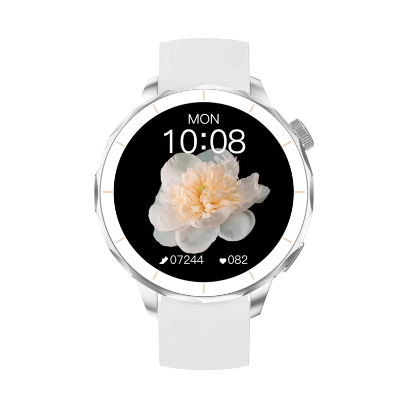 Montre connectée HD X2Mini 4 Go de stockage Prise en charge de la musique locale, des vidéos, des photos, du suivi de la santé Montre de sport - Argent