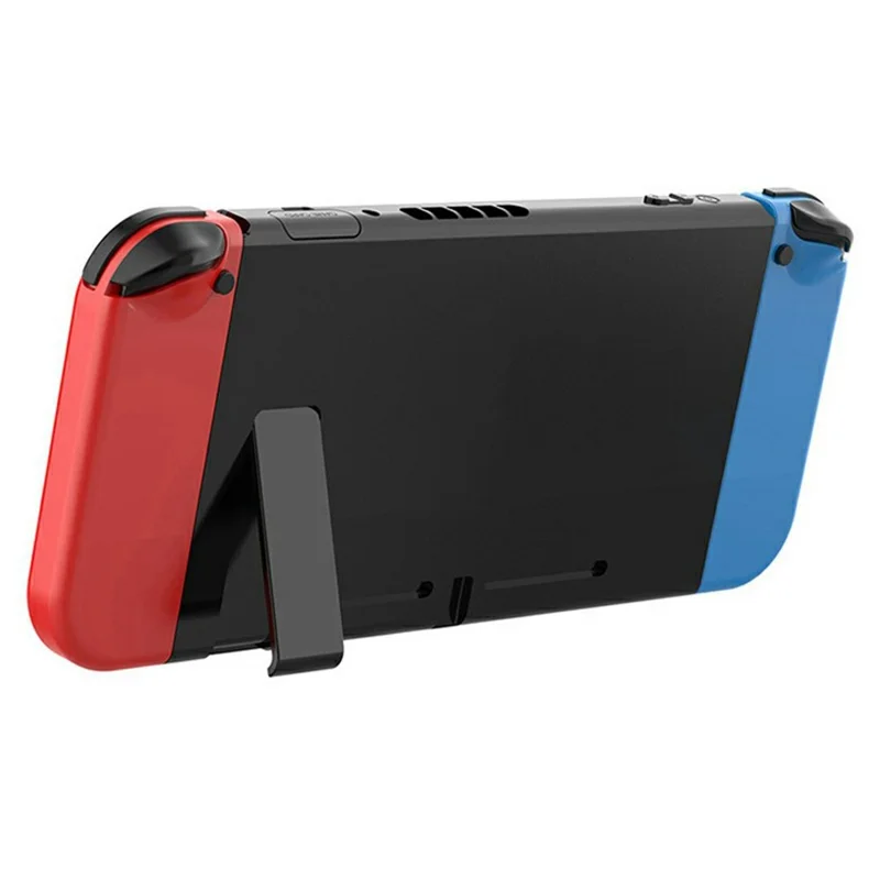 Support de Console Nintendo Switch - Support de Jeu Portable avec Béquille Arrière - Noir