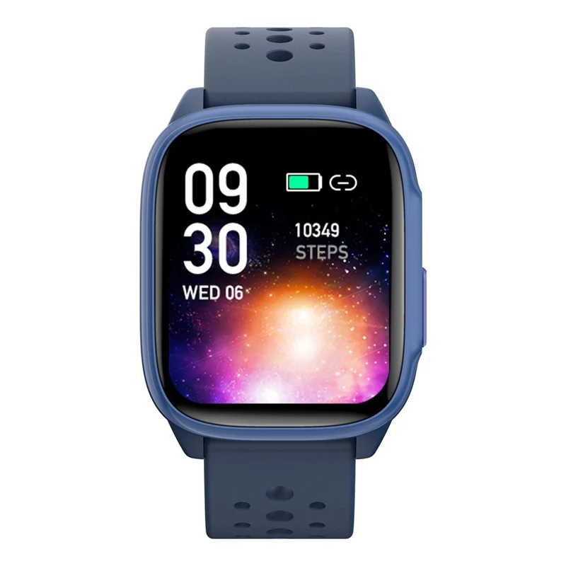 W97 Kids Educational Games Smart Watch Fitness Tracker 100+ Sports Modes Wristwatch - Blue