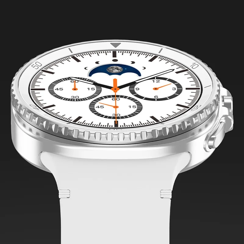HD8C Smart Watch Rotating Bezel Metal Case 3ATM Waterproof WeChat Pay Sports Fitness Tracker Watch - Black