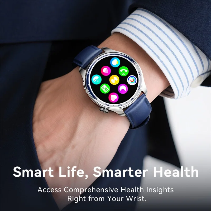JOYROOM JR-FC3 Smartwatch con schermo AMOLED da 1,43 pollici, compatibile Bluetooth, chiamate, IP68 impermeabile