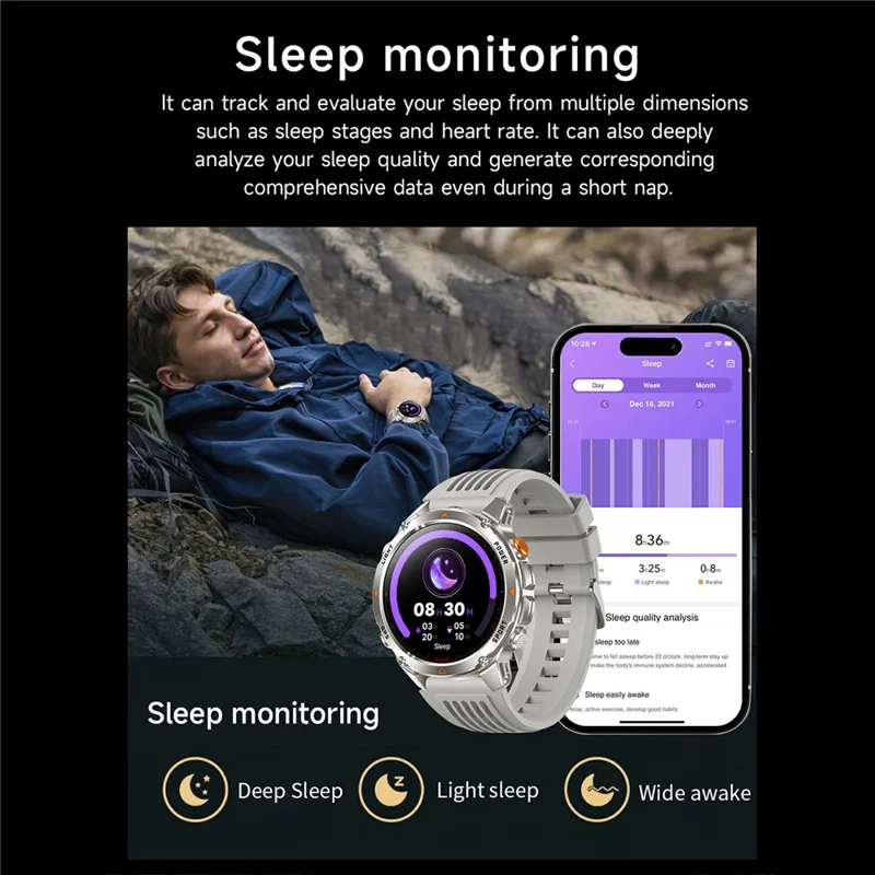 HT37 Bluetooth-compatibele Smartwatch Waterdichte Fitnesstracker met Bloeddrukmeter / Hartslagmeter - Zwart