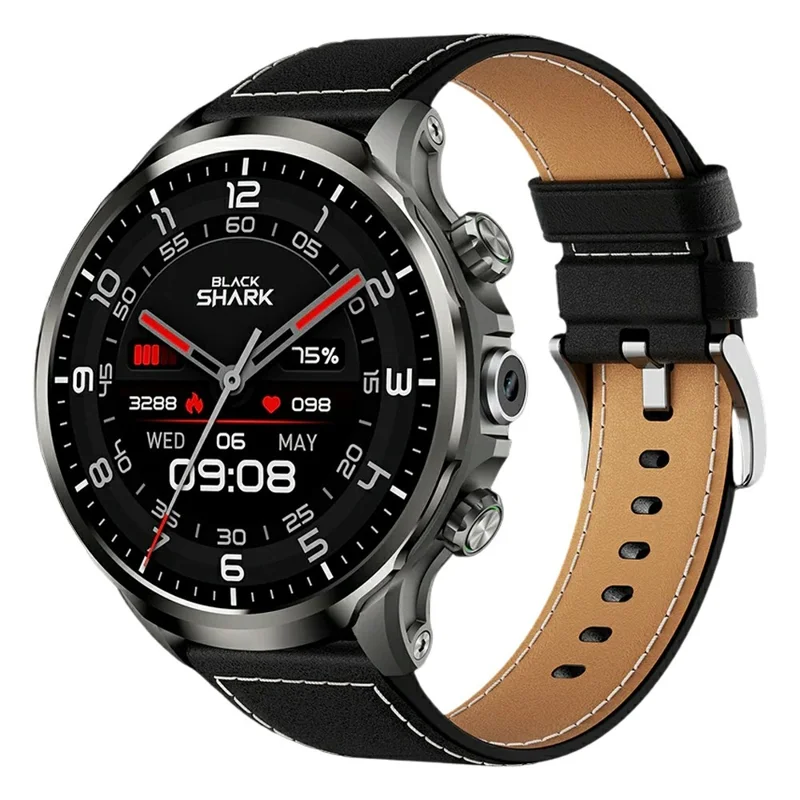 BLACK SHARK X Smartklocka 1,9 tum IPS-display Fitnesspulsår Support BT / WiFi / GPS