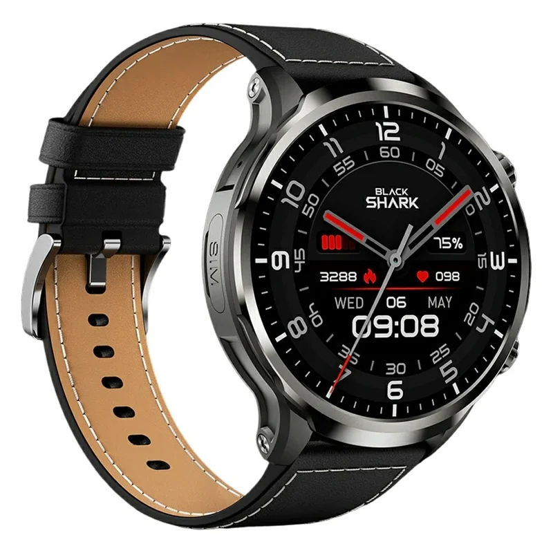 BLACK SHARK X Smartklocka 1,9 tum IPS-display Fitnesspulsår Support BT / WiFi / GPS