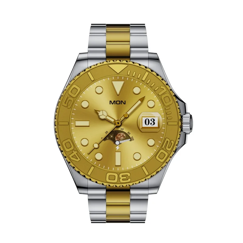 AW46 1.32 Inch AMOLED HD Screen Smart Watch Bluetooth-compatible Call Health Monitoring Fitness Tracker - Gold