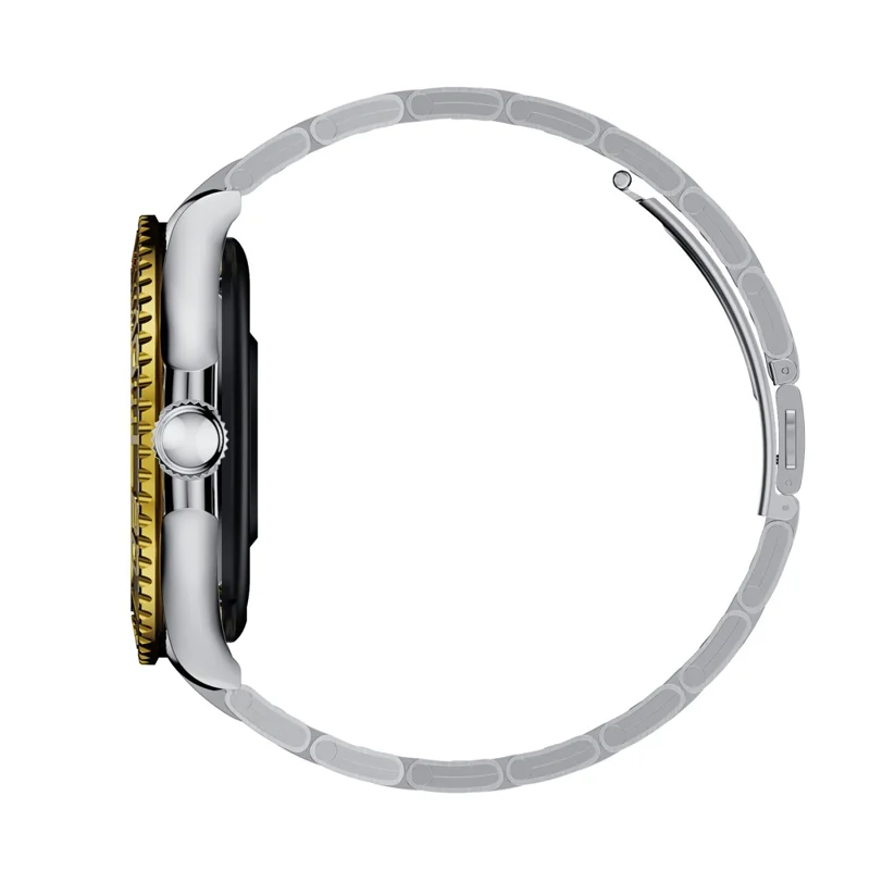 AW46 1.32 Inch AMOLED HD Screen Smart Watch Bluetooth-compatible Call Health Monitoring Fitness Tracker - Gold