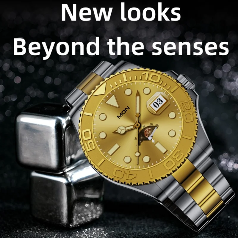 AW46 1.32 Inch AMOLED HD Screen Smart Watch Bluetooth-compatible Call Health Monitoring Fitness Tracker - Gold