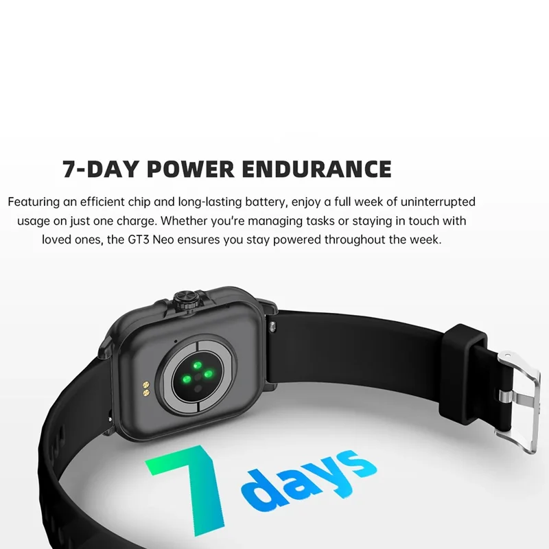 BLACK SHARK GT3 Neo Смарт-часы 2.01 дюйма Электронный браслет со спортивными режимами, мониторингом здоровья - Серебристый