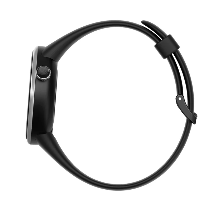 H39L For Kids Smart Watch 1.09 Inch Round AMOLED Screen Customizable UI Heart Rate Sleep Health Monitor - Black