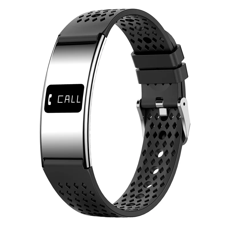 B8 2.8mm Ultra-Thin Smart Watch Bluetooth-Compatible IPX8 Waterproof Health Monitoring Sport Watch - Silver