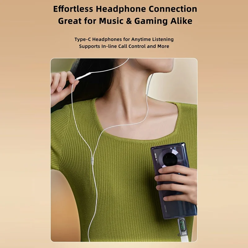 PD 240W USB-C-Adapter mit Digitalanzeige, männlich Typ-C auf weiblich Typ-C, OTG-Connector – Lila