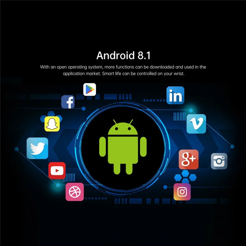 Смарт-часы UNIWA DM82, дисплей 1,82 дюйма, ОЗУ 2 ГБ, память 16 ГБ, слот для 4G SIM-карты — черные