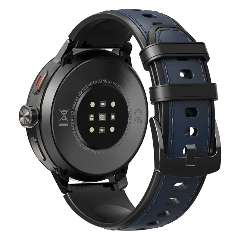 Montre intelligente UNIWA DM82 Écran 1,82 pouces 2 Go de RAM 16 Go de stockage Emplacement pour carte SIM 4G - Bleu