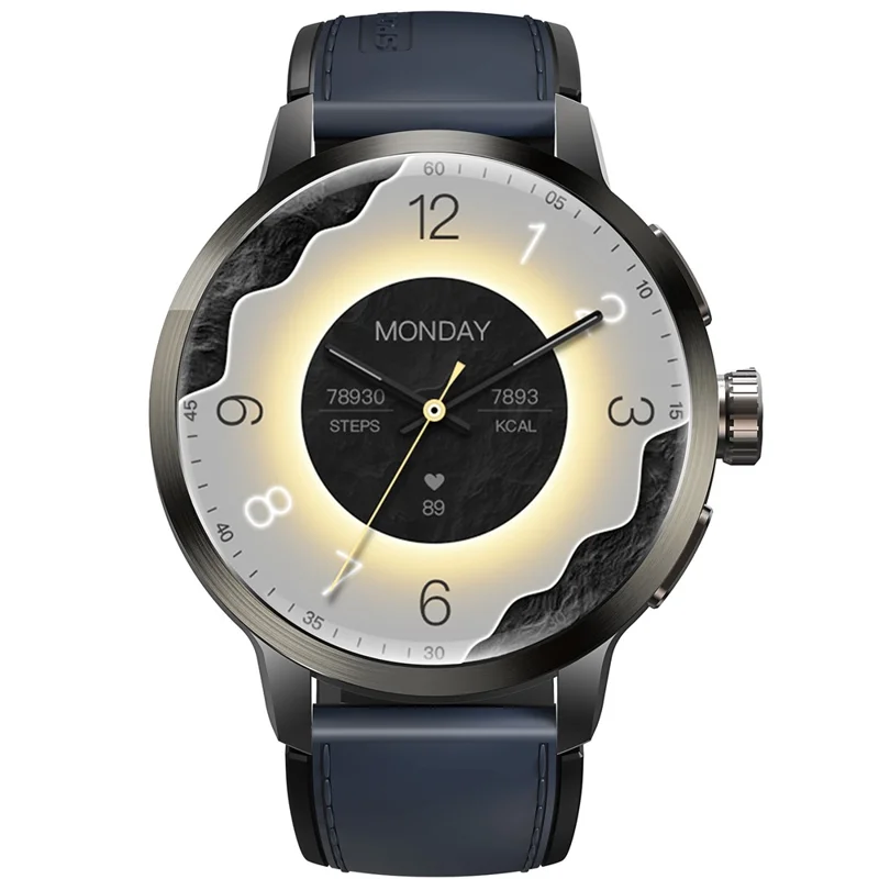 Montre intelligente UNIWA DM82 Écran 1,82 pouces 2 Go de RAM 16 Go de stockage Emplacement pour carte SIM 4G - Bleu