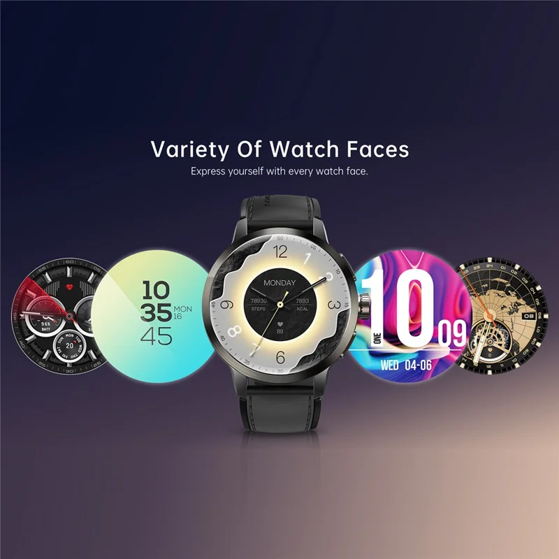 Montre intelligente UNIWA DM82 Écran 1,82 pouces 2 Go de RAM 16 Go de stockage Emplacement pour carte SIM 4G - Bleu