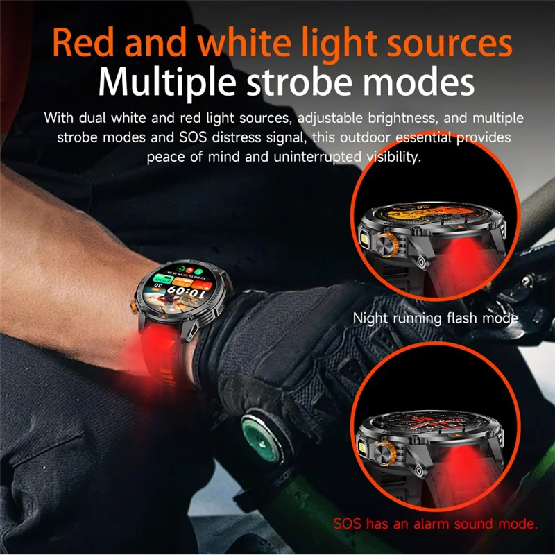 AK93 IP68 Waterproof Smart Watch with Heart Rate  /  Sleep Monitor Bluetooth-Compatible Sports Watch - Black + Silicone Strap