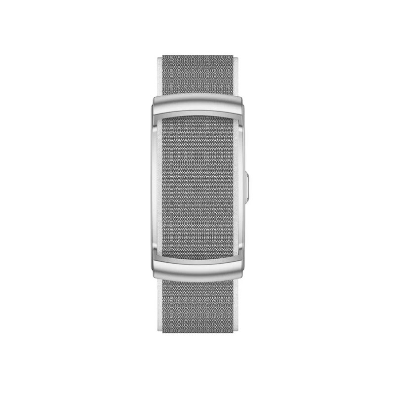 Pulsera inteligente U25, rastreador de ejercicios con monitoreo de frecuencia cardíaca, saturación de oxígeno, sueño y resistencia al agua IP68, pulsera para deportes - Plata / Correa trenzada