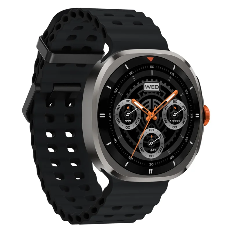 HAYLOU VIBE LS30 Smartwatch 1.43 inch AMOLED Display Bluetooth-compatible Calling IP68 Waterproof - Black