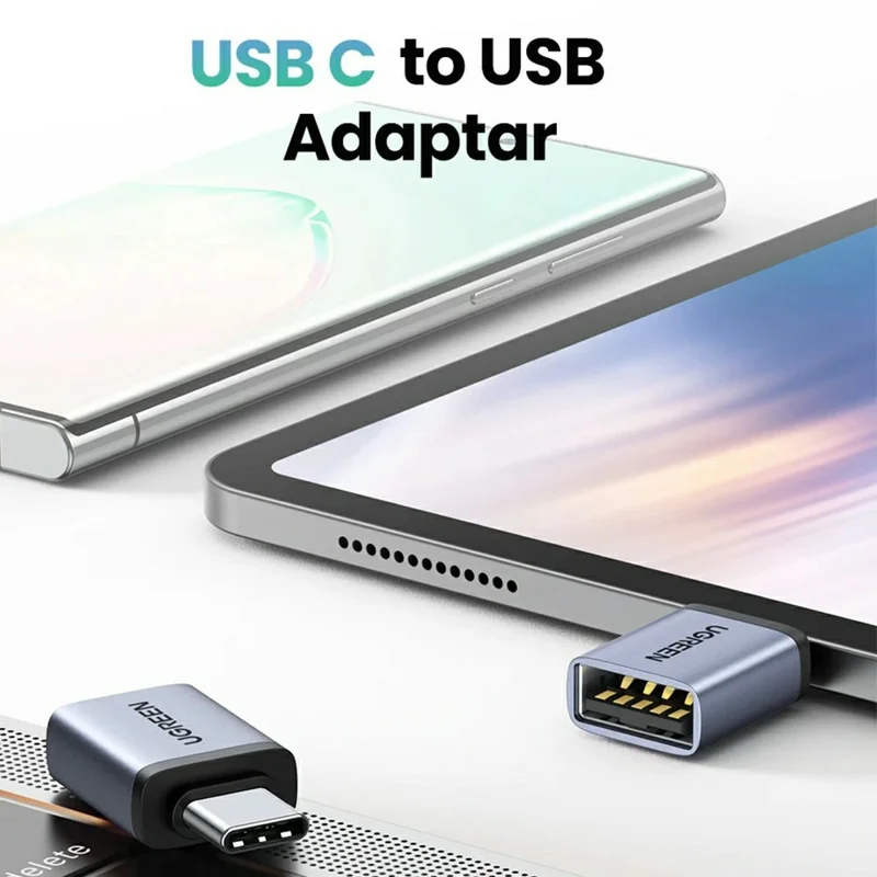 UGREEN 40702 USB-C Male to USB 3.0 Female Adapter 5Gbps OTG Data Transfer for Laptop Tablet Phone