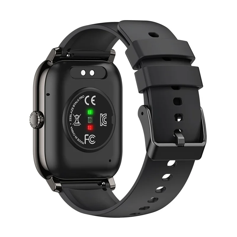 ZEBLAZE Btalk Pro 1.91 inch Smart Watch Bluetooth-compatible Calling Heart Rate SpO2 Fitness Tracker - Black