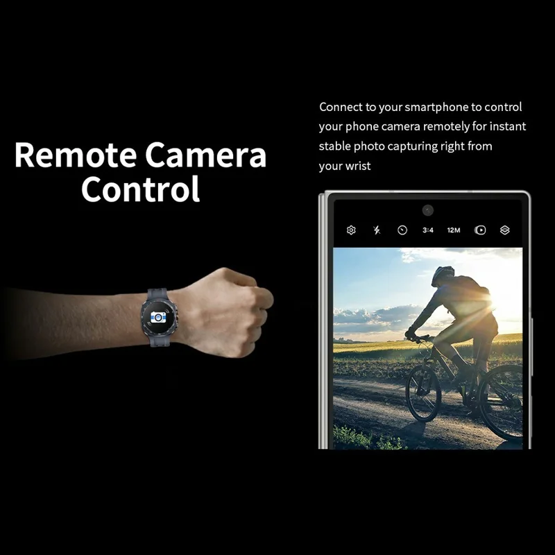 W9 Smart Watch 1.52 inch TFT 360 x 360 IP68 Waterproof Bluetooth-compatible Calling NFC Wireless Charging - Black