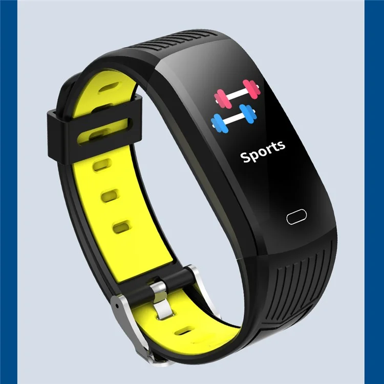 Zero Ritmo Cardíaco Monitor De Presión Arterial Monitor De Fitness Tracker Impermeable Bluetooth Smart Watch Pulsera - Azul