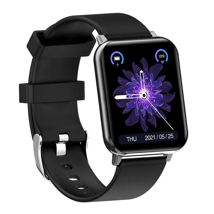 F97 Smart Watch Orologio Da 1,69 Pollici Schermo Temperatura Corporeo Blood Ossigeno Monitoraggio Della Pressione Sanguigna Monitoraggio Del Sonno Smart Watch - Nero