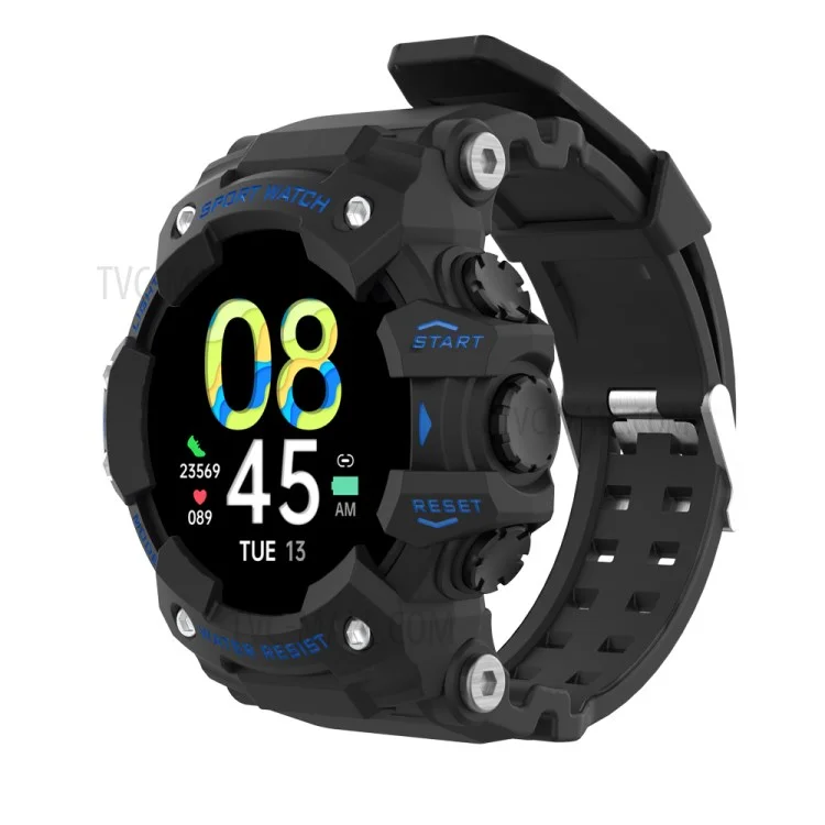 LC11 Smartwatch Braccialetto fitness per pressione sanguigna, frequenza cardiaca e sport per Android e iOS - Blu 