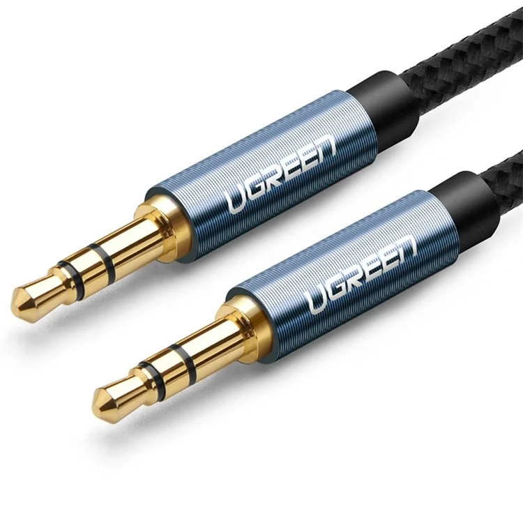 Ugreen 10688 3 Mètres 3,5 mm Mâle à Mâle Hâle Câble Audio Stéréo Durable et Robuste Pour Smartphone / Lecteur Mp3 / Tablette / Voiture