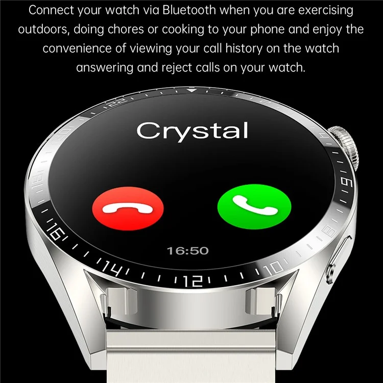 I39 1.28 Дюйма Bluetooth Call Smart Watch Reade Rate Monitor Music Control IP67 Водонепроницаемый Фитнес-браслет, Стальной Ремешок - Чернить