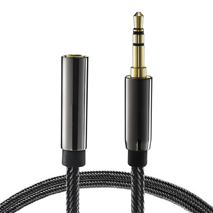 AUX Extension Cable 3.5mm Male to Female Audio Extension Cord for Smartphone Tablets Media Players, 1.5m