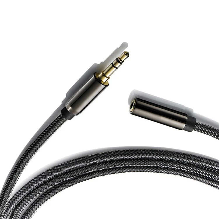 3.5mm Male to Female Audio Extension Cable AUX Cord Compatible with Smartphone Tablets Media Players, 2m