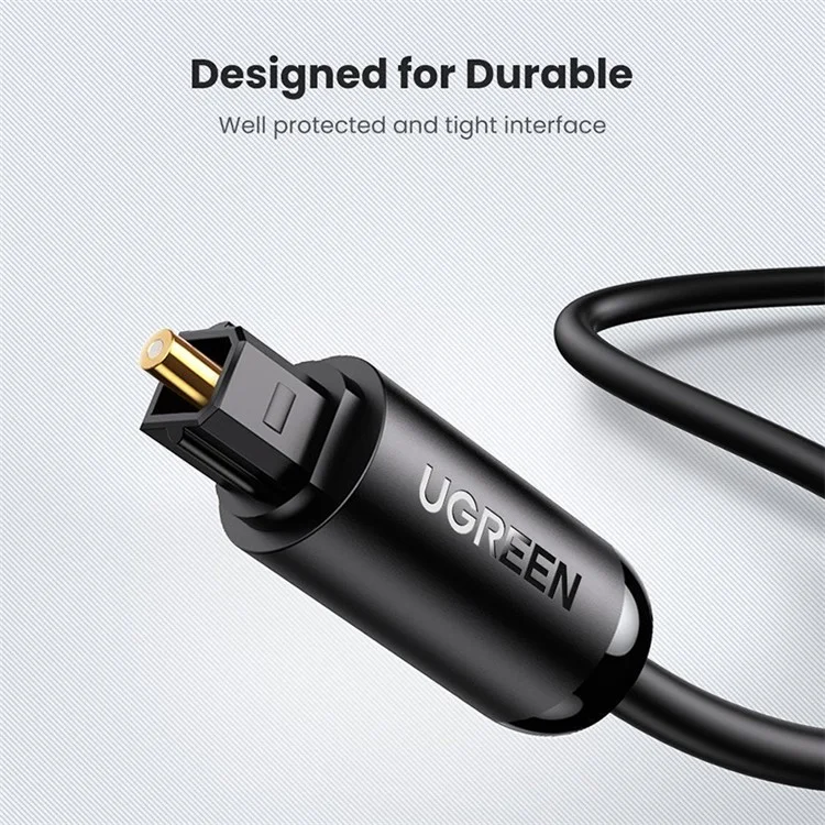 UGREEN 1.5m For Xbox 360 Soundbar Speaker Amplifier Toslink Digital Fiber Optical Audio Cable SPDIF Coaxial Cable