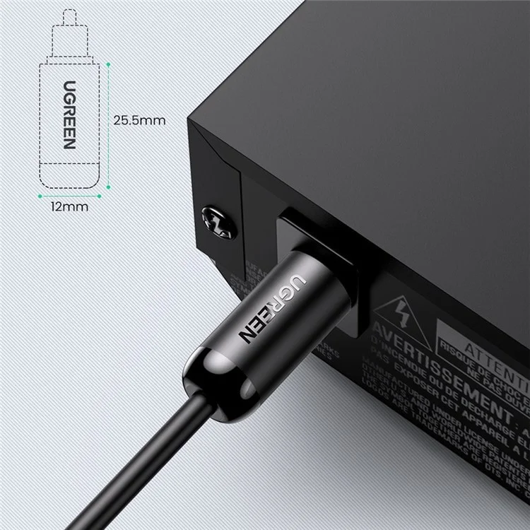 UGREEN 2m Home Theater Toslink Digital Fiber Optical Audio Cable for Xbox 360 Soundbar Speaker Amplifier
