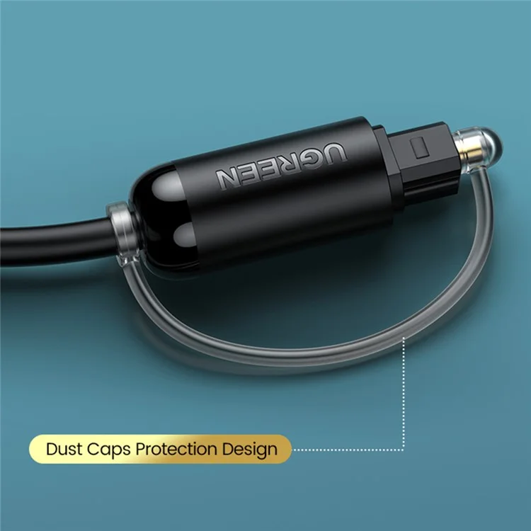 UGREEN 3m Fiber Optical Audio Cable Toslink Digital SPDIF Cord for Xbox 360 Soundbar Speaker Amplifier
