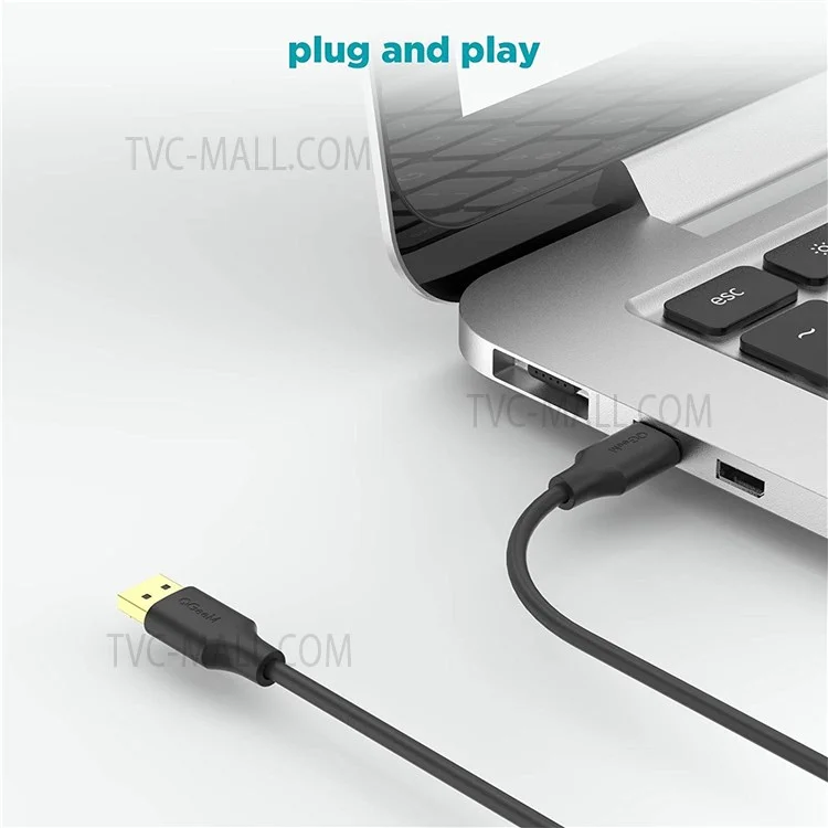 Кабель QGEEM QG-HD16 DisplayPort 1.2 4K/60 Гц DP to DP 1.8 м для HDTV, монитора, проектора