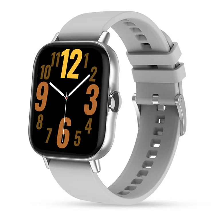 ST30 Breath Training Smart Watch 1.69 Inch Touch Screen Heart Rate Blood Pressure Blood Oxygen Fitness Tracker Wrist Watch - White
