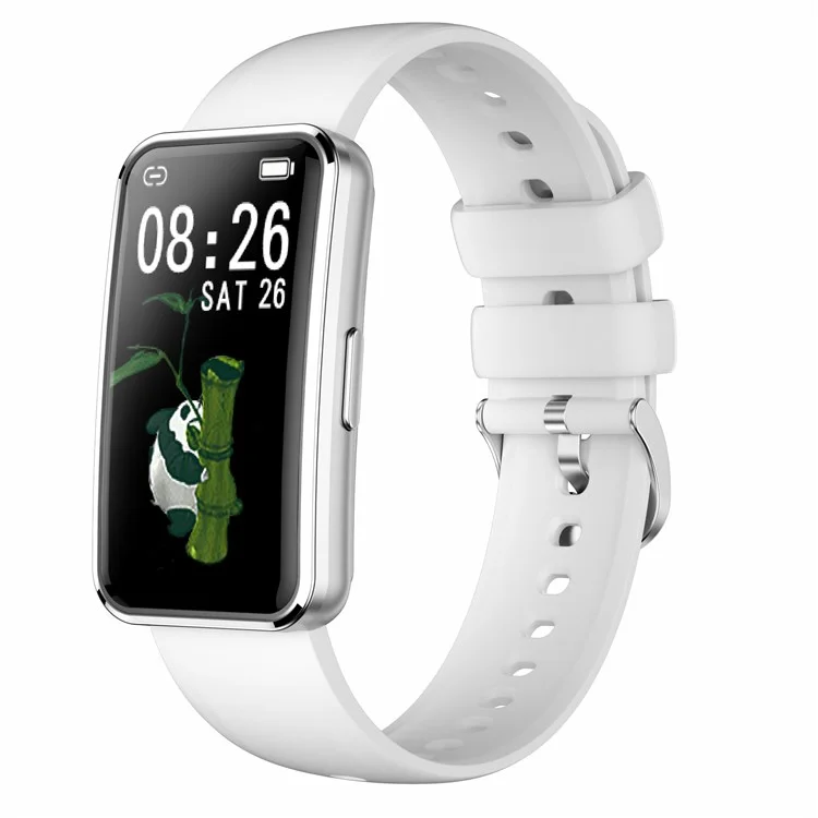 X6 Smart Watch Body Temperature Detection 7 Sports Modes Waterproof Wrist Watch - White