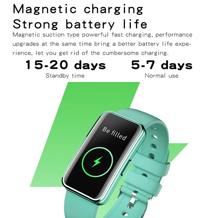 X6 Smart Watch Body Temperature Detection 7 Sports Modes Waterproof Wrist Watch - White