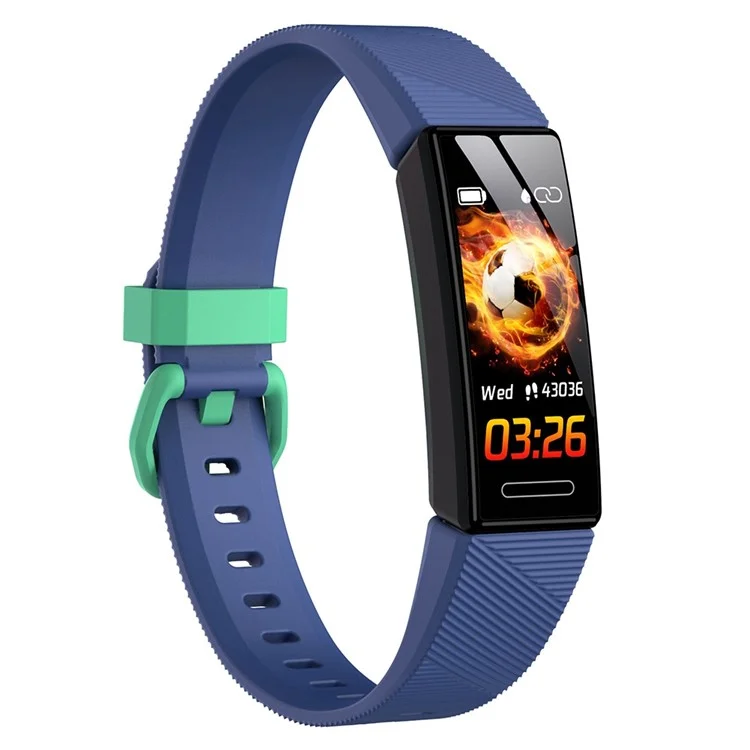 Y99C Smartwatch Infantil de 0,96 Polegadas à Prova d'Água IP68 Pulseira Esportiva com Monitoramento de Saúde - Azul
