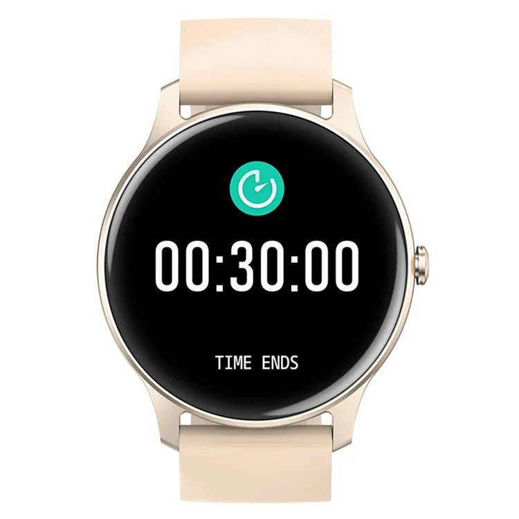 NK08C da 1,28 Pollici Schermo HD Smart Watch IP67 Bracciale Sportivo Resistente All'acqua Con Monitoraggio Del Sonno/frequenza Cardiaca Per le Donne - Oro