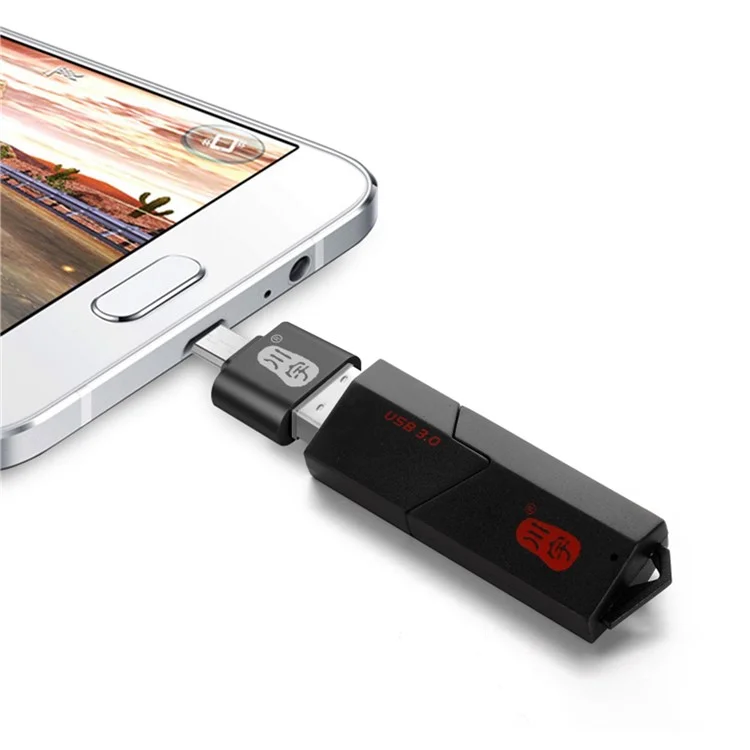 KAWAU L206 USB 2.0 Female to Micro Male Converter Portable OTG Adapter for Android Smartphone Tablet